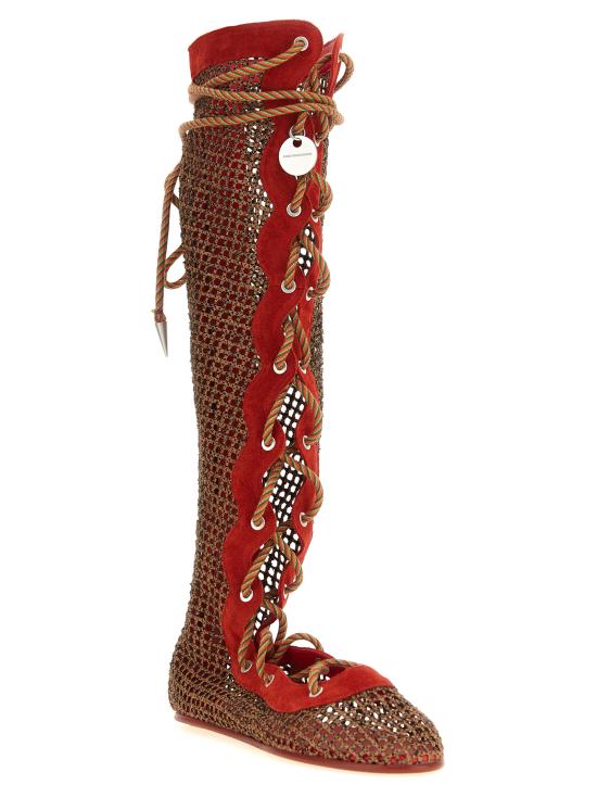 26SS 키코 코스타디노브 부츠 KKWSS26FT05140 Red - KIKO KOSTADINOV