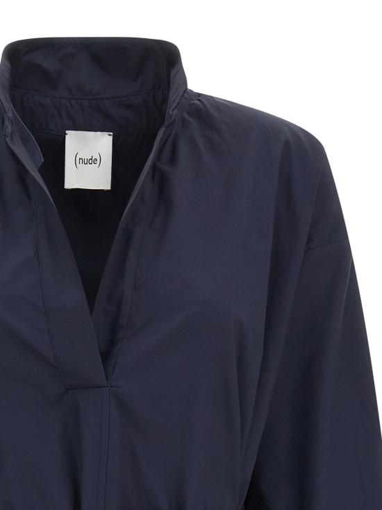 26SS 누드 미디 원피스 1103E2639007 Blue - NUDE