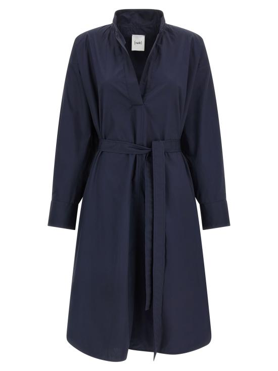 26SS 누드 미디 원피스 1103E2639007 Blue