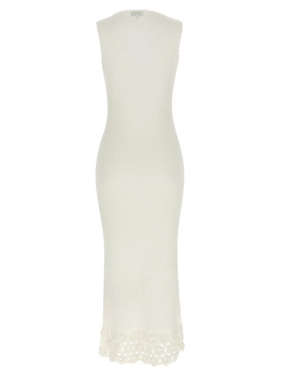 26SS 가니 롱 원피스 A1030474135 White - GANNI