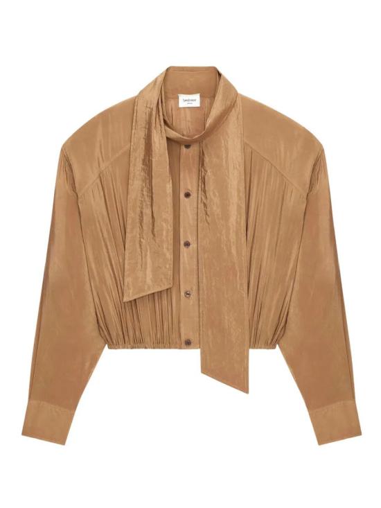 26SS 생로랑 셔츠 856436 Y3K31 2005 CARAMEL - SAINT LAURENT