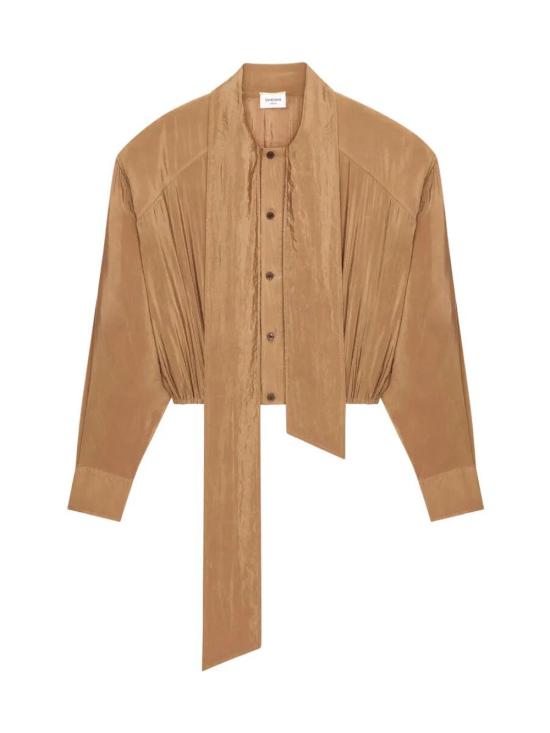 26SS 생로랑 셔츠 856436 Y3K31 2005 CARAMEL - SAINT LAURENT