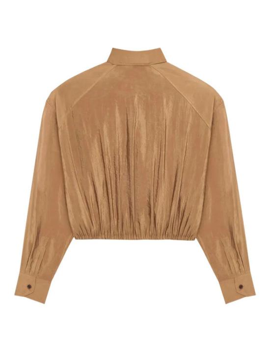 26SS 생로랑 셔츠 856436 Y3K31 2005 CARAMEL - SAINT LAURENT