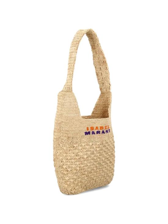 26SS 이자벨마랑 숄더백 PP0181FA B1X17M NLPU NATURAL PURPLE ORANGE - ISABEL MARANT