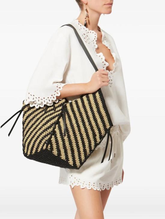 26SS 이자벨마랑 숄더백 PM0066FC D1X05M BKNL BLACK NATURAL - ISABEL MARANT