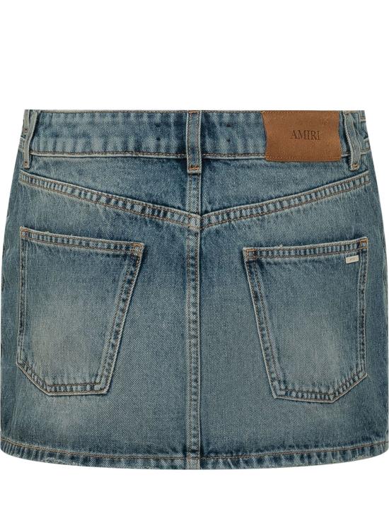 26SS 아미리 스커트 AWBMSK1018 919 CLASSIC ANTIQUE INDIGO - AMIRI