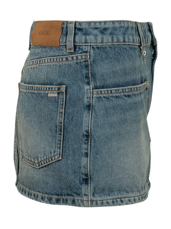 26SS 아미리 스커트 AWBMSK1018 919 CLASSIC ANTIQUE INDIGO - AMIRI
