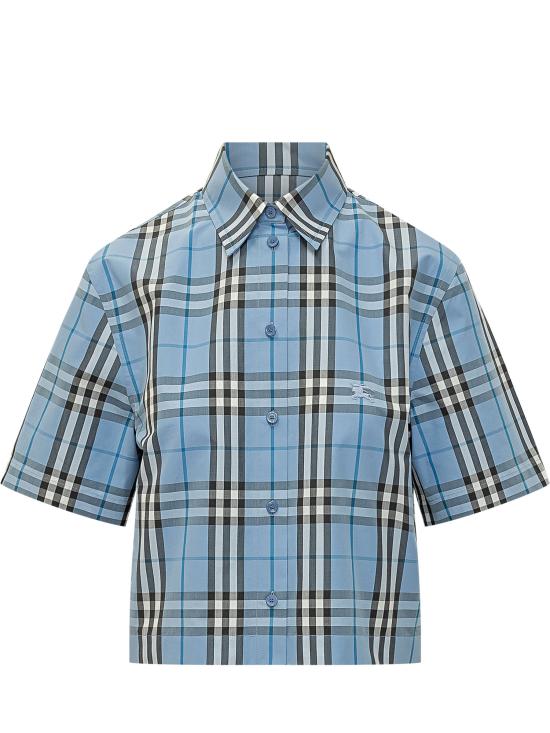 26SS 버버리 셔츠 8123696 C4258 CORNFLOWER BLU IP CHK