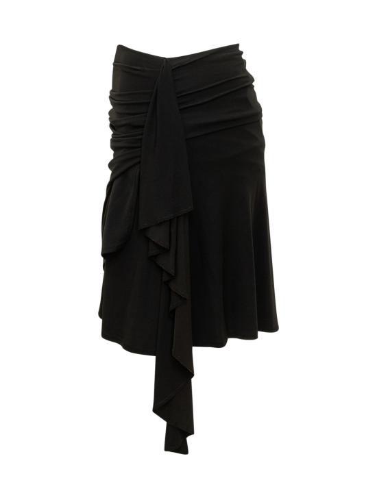 26SS 이로 스커트 26SWM31WESIA BLA0126S BLACK - IRO