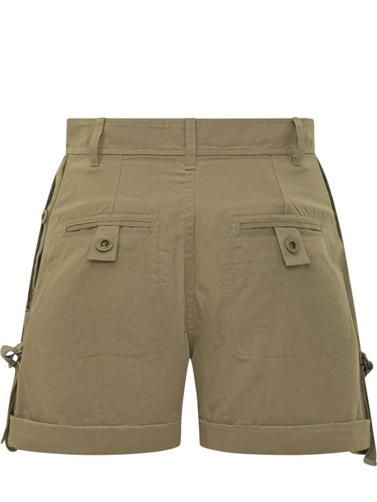 26SS 이자벨마랑 숏팬츠 26ESH0321FAD2E03I 67KI KHAKI - ISABEL MARANT