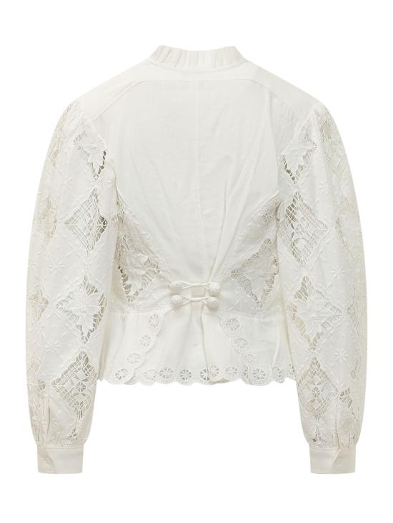26SS 이자벨마랑 셔츠 26EHT0856FAD2J01I 20WH WHITE - ISABEL MARANT