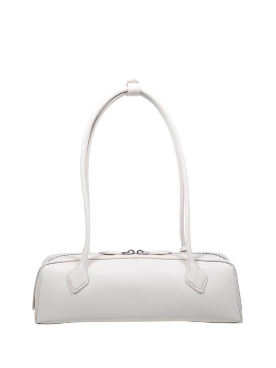 26SS 알라이아 르 테켈 미디움 레더 숄더백 AA1S06033CA212 030 IVOIRE - ALAIA