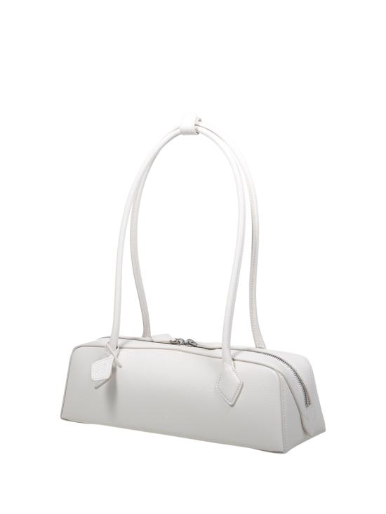 26SS 알라이아 르 테켈 미디움 레더 숄더백 AA1S06033CA212 030 IVOIRE - ALAIA