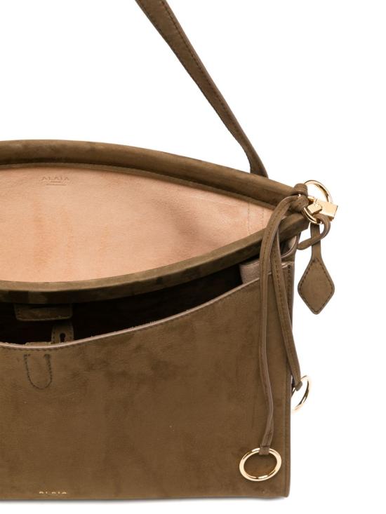 26SS 알라이아 숄더백 AA1L2038CA214 A47 Kaki - ALAIA