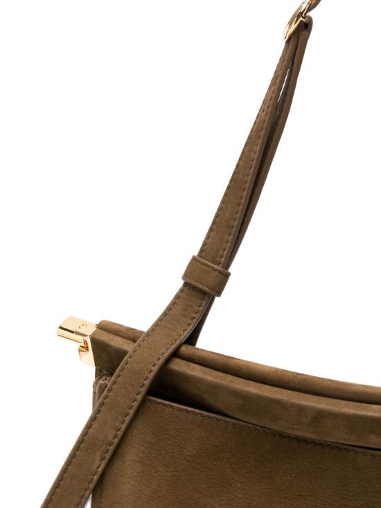 26SS 알라이아 숄더백 AA1L2038CA214 A47 Kaki - ALAIA