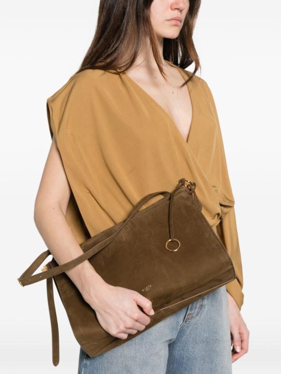 26SS 알라이아 숄더백 AA1L2038CA214 A47 Kaki - ALAIA