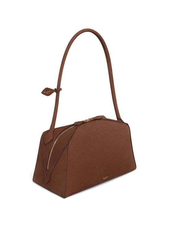 26SS 알라이아 숄더백 AA1L2019CA214 731 Brown - ALAIA