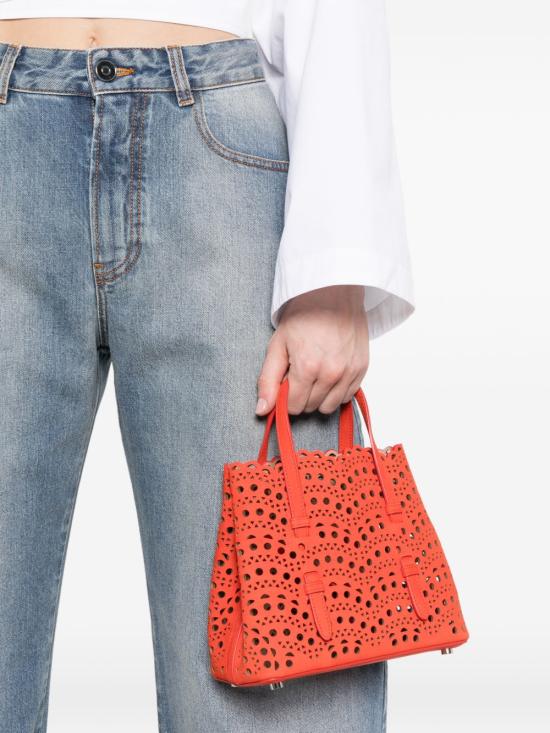 26SS 알라이아 토트백 AA1S06720CA322 A50 Arancio - ALAIA
