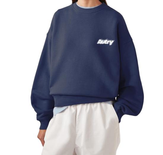 26SS 오트리 스웨터 SWPX 035R BLUE - AUTRY