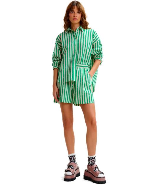 26SS 에센셜앤트워프 셔츠 JELIEF J2OW 34 Green - ESSENTIEL ANTWERP