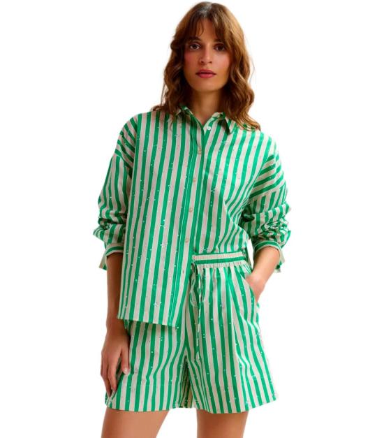 26SS 에센셜앤트워프 셔츠 JELIEF J2OW 34 Green - ESSENTIEL ANTWERP