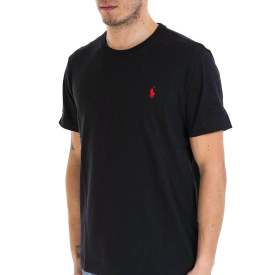 26SS 폴로 랄프로렌 폴로 티셔츠 710680785 001 BLACK - POLO RALPH LAUREN