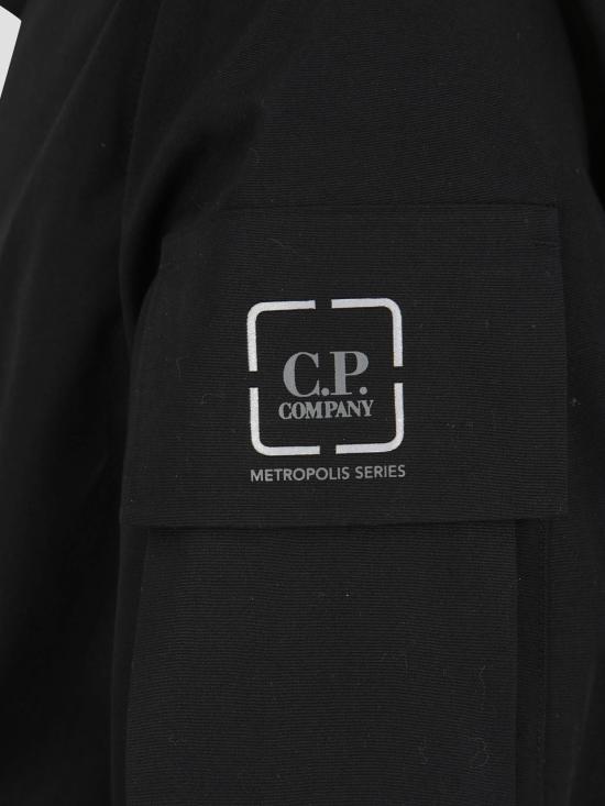 26SS 씨피 컴퍼니 자켓 20CLOW002A110542A 999 BLACK - C.P. COMPANY