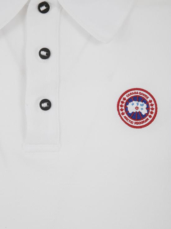 26SS 캐나다구스 폴로 티셔츠 1600M 9025 WHITE - CANADA GOOSE