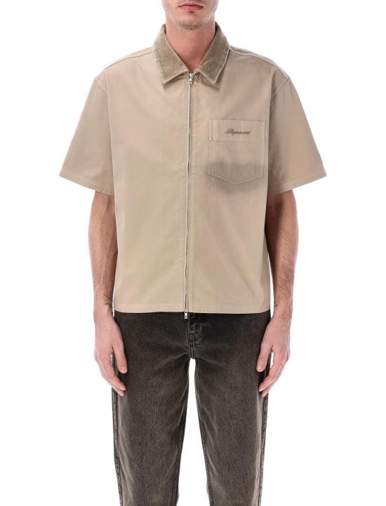 26SS 리프레젠트 셔츠 MLM100538 37 VINTAGE KHAKI