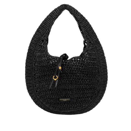26SS 지아니 끼아리니 토트백 BS11954 STRCRCH001 BLACK