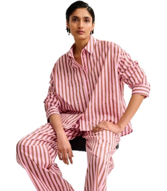 26SS 에센셜앤트워프 셔츠 JELIEF J1YR 34 Pink - ESSENTIEL ANTWERP