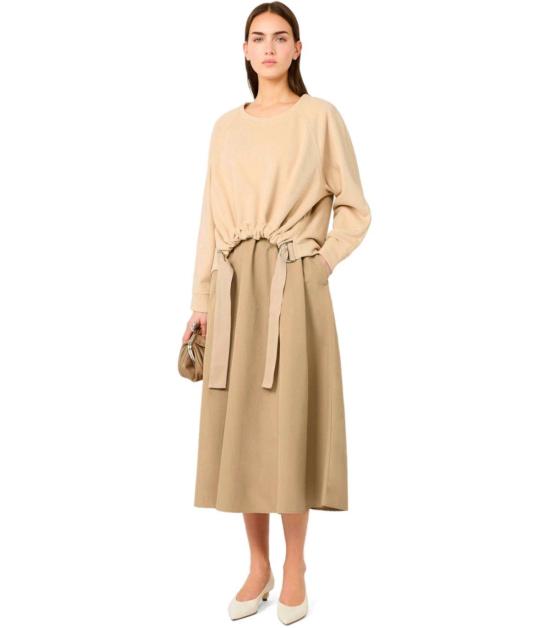 26SS 위켄드막스마라 롱 원피스 2615631021600 003 XS Beige - WEEKEND MAX MARA