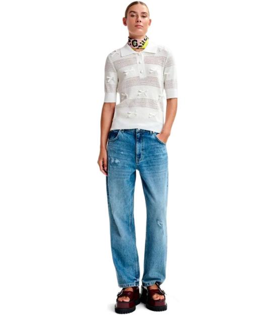 26SS 에센셜앤트워프 폴로 티셔츠 JARTS OW01 XS Ivory - ESSENTIEL ANTWERP