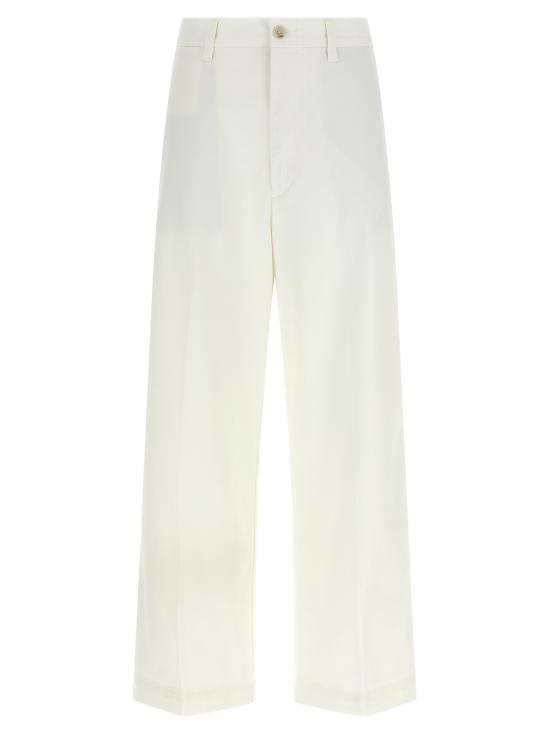 26SS 폴로 랄프로렌 스트레이트 팬츠 211873988002 White