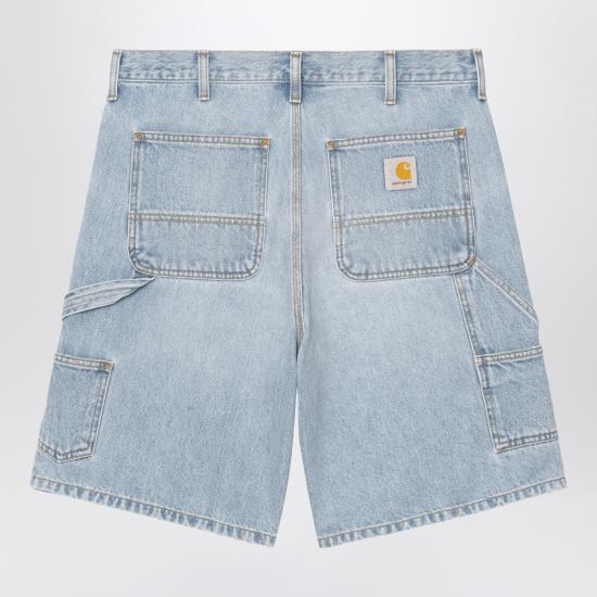 26SS 칼하트 WIP 더블 니 쇼츠 I034867DE Light blue - CARHARTT WIP