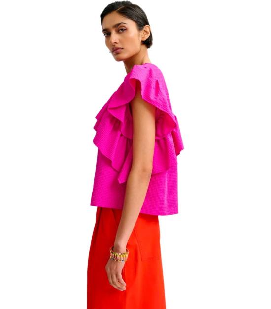 26SS 에센셜앤트워프 탑 JOOJOO ML39 34 Fuchsia - ESSENTIEL ANTWERP