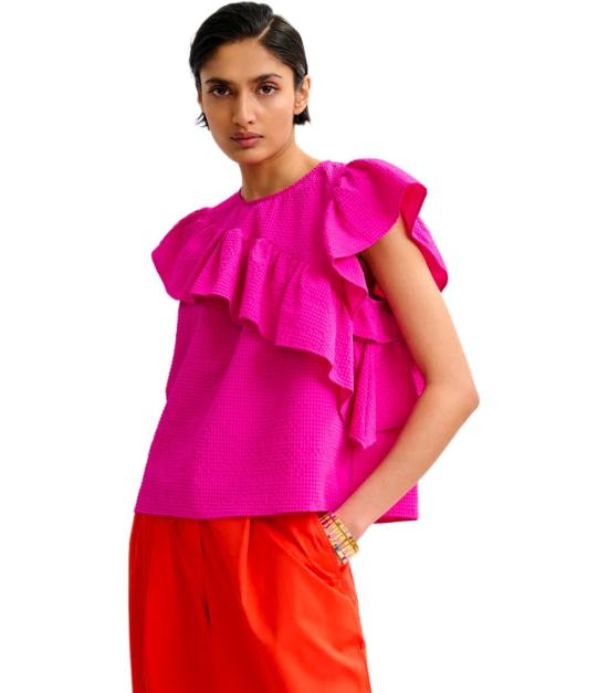 26SS 에센셜앤트워프 탑 JOOJOO ML39 34 Fuchsia - ESSENTIEL ANTWERP