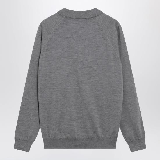 26SS 미우미우 스웨터 MML05JOOO16WJ Grey - MIU MIU