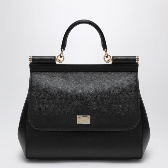 26SS 돌체앤가바나 라지 시실리 핸드백 BB6002B1001 Black