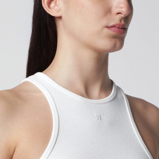 26SS 애니빙 민소매 티셔츠 A 08 12206VI White - ANINE BING