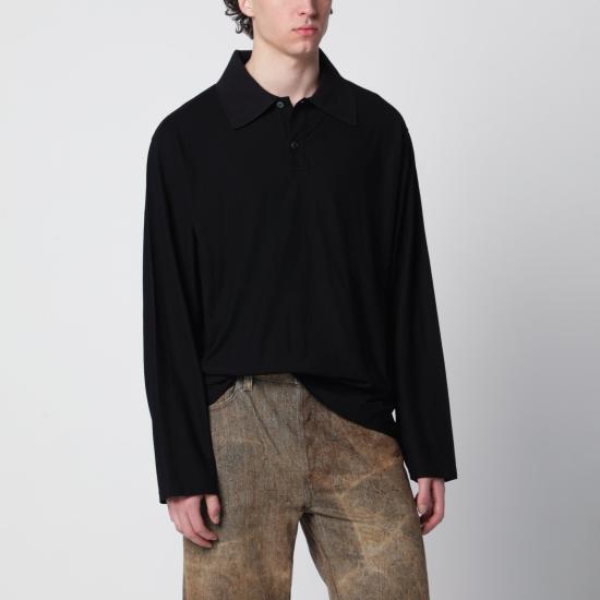 26SS 아워레가시 럭비 롱슬리브 하이 트위스트 저지 M2266RBCO Black