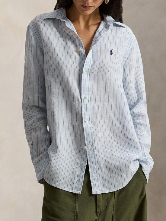 26SS 랄프 로렌 셔츠 211A96158 003 Clear Blue - RALPH LAUREN