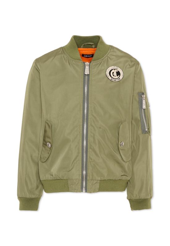 26SS [키즈] Just cavalli kids 봄버 자켓 JIP26086GB GREEN CALLISTE