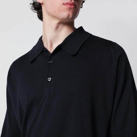 26SS 존스메들리 폴로 티셔츠 FINCHLEYCO Blue - JOHN SMEDLEY