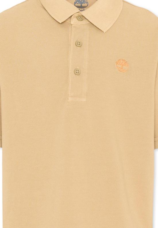 25SS [키즈] 팀버랜드 폴로 셔츠 T60442 276 BEIGE - TIMBERLAND