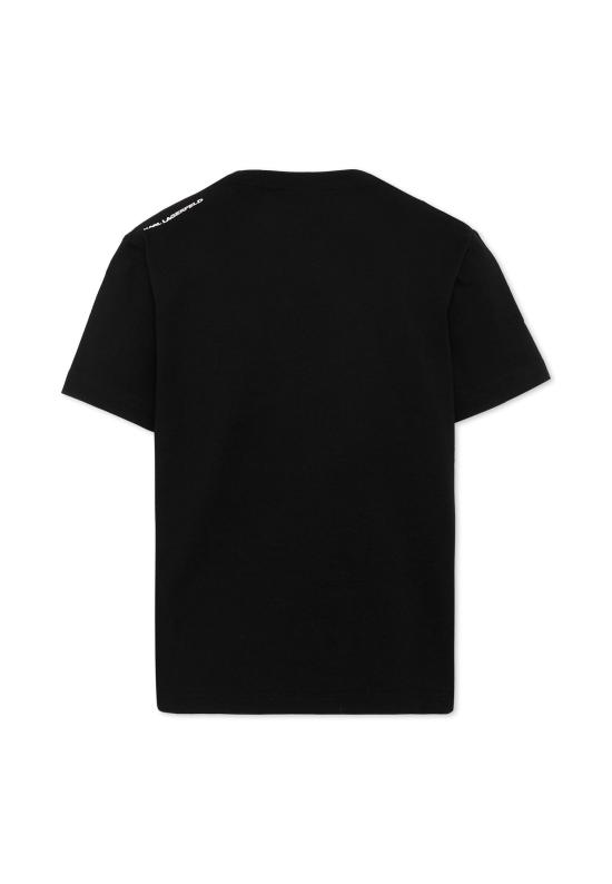 25SS [키즈] 칼라거펠트 티셔츠 Z30439 09B BLACK - KARL LAGERFELD