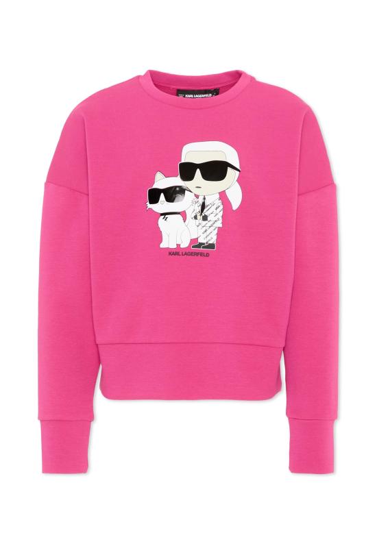 25SS [키즈] 칼라거펠트 니트/스웻셔츠 Z30472 49J PINK