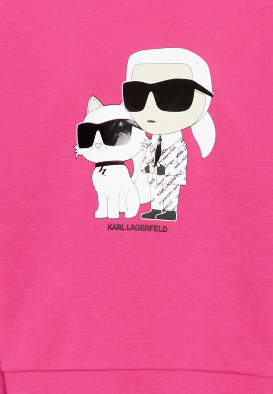 25SS [키즈] 칼라거펠트 니트/스웻셔츠 Z30472 49J PINK - KARL LAGERFELD