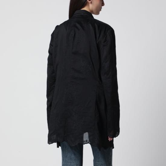 26SS 아워레가시 리버시블 드립 블레이저 W2260RSBPL Black - OUR LEGACY