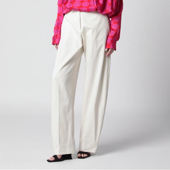 26SS 더 레이티스트 스트레이트 팬츠 TLW03122T0176ABTP White